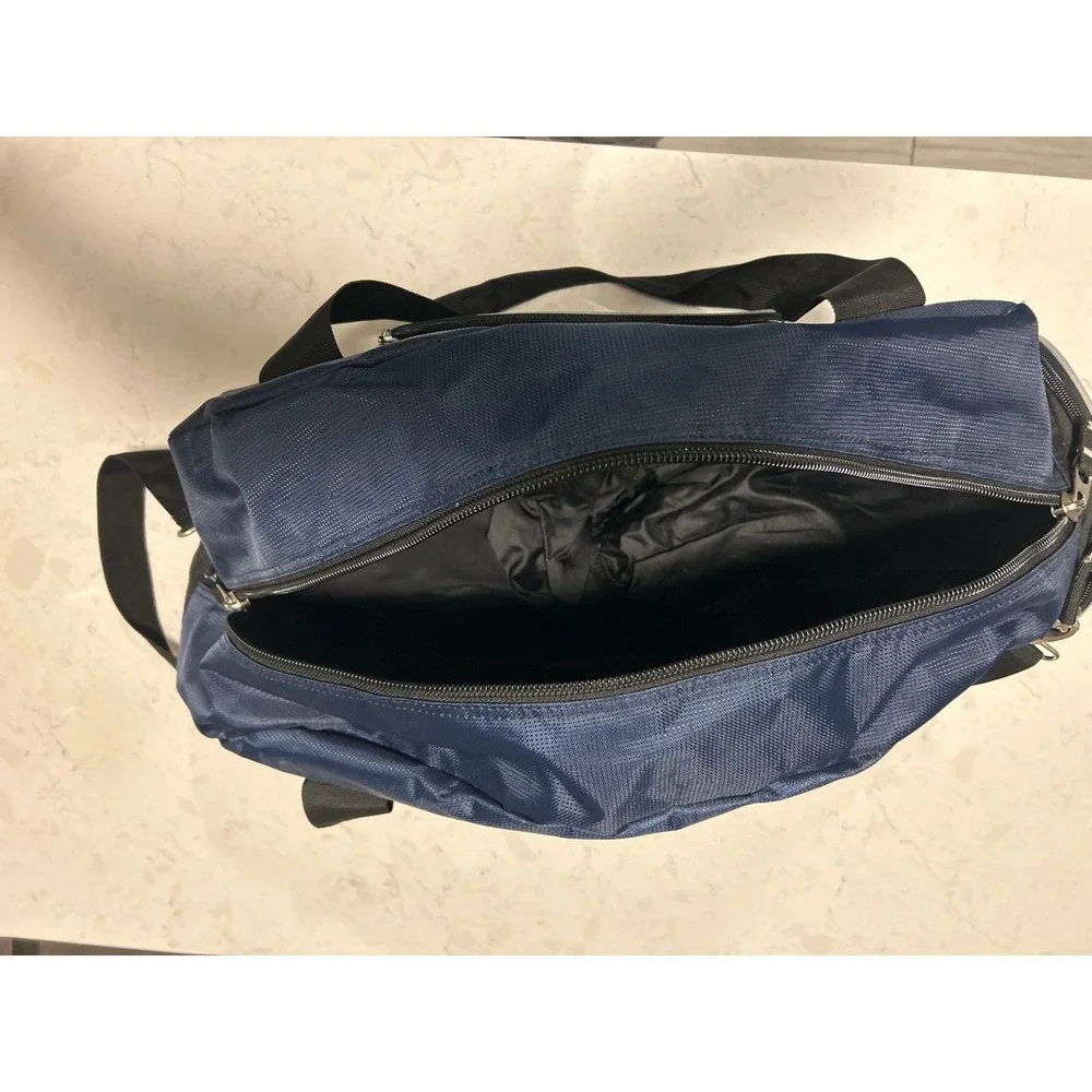 OGIO Big Dome Duffel‎ Columbus Blue Jackets Navy Blue Black GoalPatrol Gym Bag